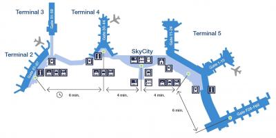 Stockholm arn carte de l'aéroport