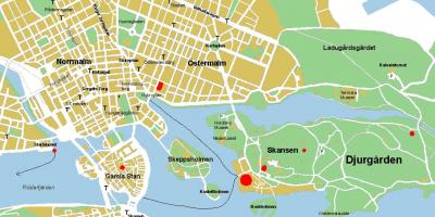Gamla stan, Stockholm carte