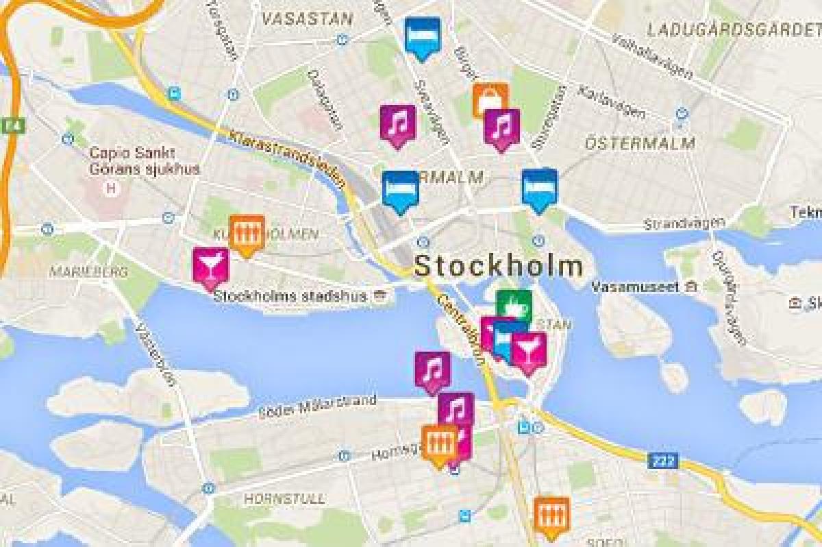 carte de gay la carte de Stockholm